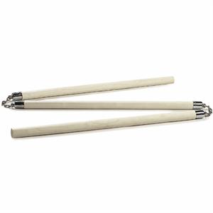 White Wax 3-Section Staff